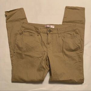 NOBO No boundaries khaki cotton straight leg pants juniors 11
